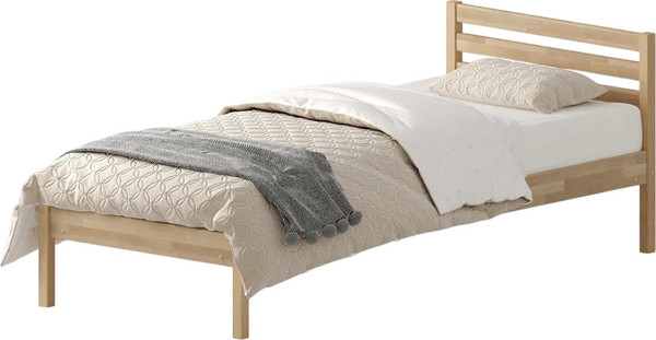 Односпальная кровать Домаклево Лето 80x190+Н2 - фото