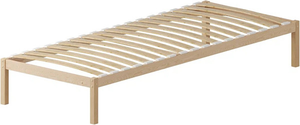 Односпальная кровать Домаклево Акация 80x190+С2+С2 - фото