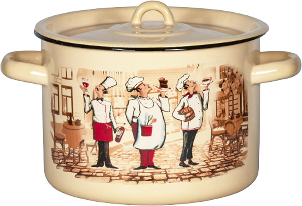 Кастрюля СтальЭмаль Сомелье 1с16с/1 - фото