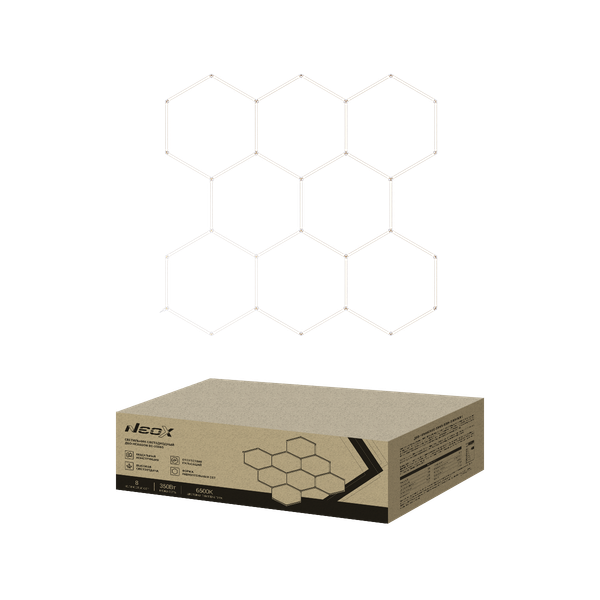 Светильник линейный Neox ДБО-HEXAGON 8С-35065 350Вт 230В 6500К / 4690612066639