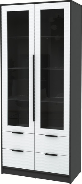 Шкаф с витриной Интерлиния Концепт Зодиак КТ-ШВ2 - фото