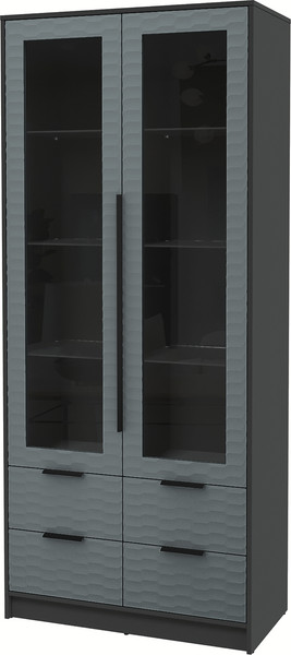 Шкаф с витриной Интерлиния Концепт Зодиак КТ-ШВ2 - фото