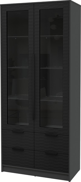 Шкаф с витриной Интерлиния Концепт Зодиак КТ-ШВ2 - фото