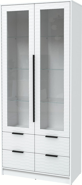 Шкаф с витриной Интерлиния Концепт Зодиак КТ-ШВ2 - фото