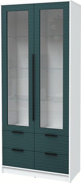 Шкаф с витриной Интерлиния Концепт Зодиак КТ-ШВ2 - фото