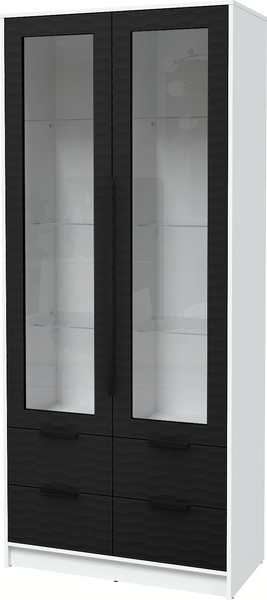 Шкаф с витриной Интерлиния Концепт Зодиак КТ-ШВ2 - фото