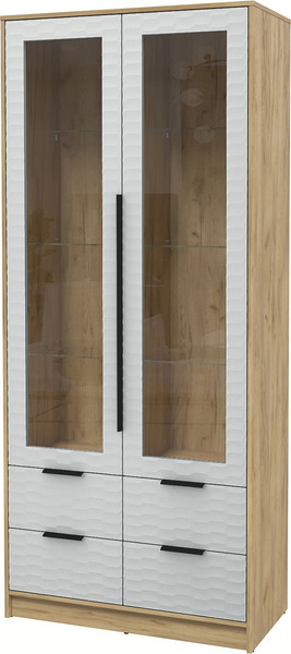 Шкаф с витриной Интерлиния Концепт Зодиак КТ-ШВ2 - фото