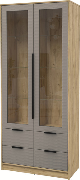 Шкаф с витриной Интерлиния Концепт Зодиак КТ-ШВ2 - фото