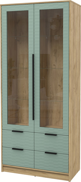 Шкаф с витриной Интерлиния Концепт Зодиак КТ-ШВ2 - фото