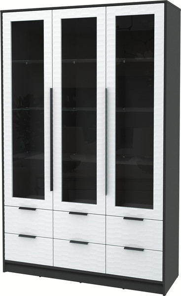 Шкаф с витриной Интерлиния Концепт Зодиак КТ-ШВ3 - фото