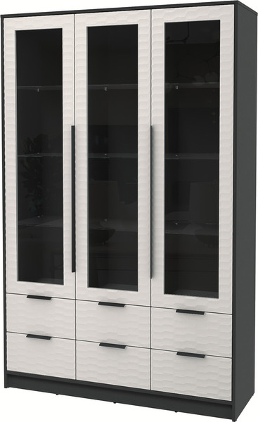 Шкаф с витриной Интерлиния Концепт Зодиак КТ-ШВ3 - фото