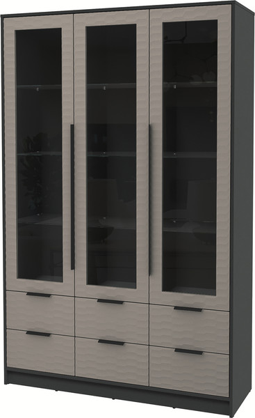 Шкаф с витриной Интерлиния Концепт Зодиак КТ-ШВ3 - фото