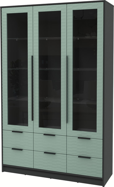 Шкаф с витриной Интерлиния Концепт Зодиак КТ-ШВ3 - фото