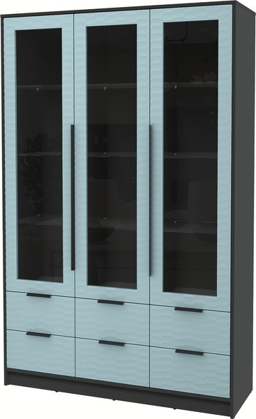 Шкаф с витриной Интерлиния Концепт Зодиак КТ-ШВ3 - фото