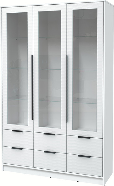 Шкаф с витриной Интерлиния Концепт Зодиак КТ-ШВ3 - фото