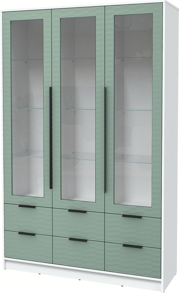 Шкаф с витриной Интерлиния Концепт Зодиак КТ-ШВ3 - фото