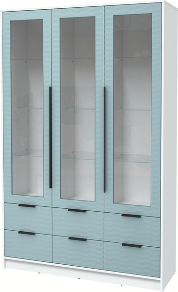 Шкаф с витриной Интерлиния Концепт Зодиак КТ-ШВ3 - фото