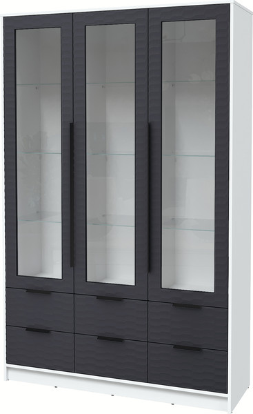 Шкаф с витриной Интерлиния Концепт Зодиак КТ-ШВ3 - фото