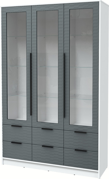 Шкаф с витриной Интерлиния Концепт Зодиак КТ-ШВ3 - фото