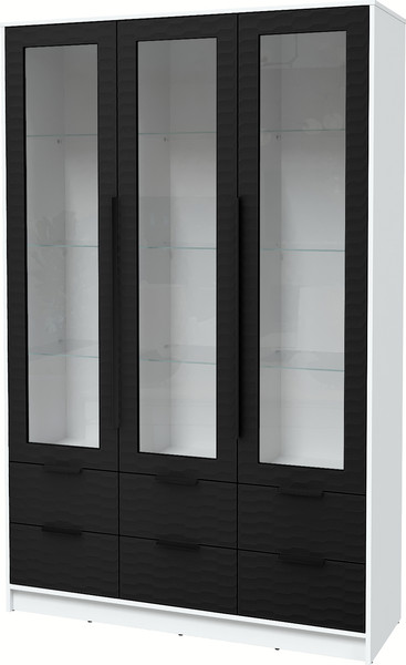 Шкаф с витриной Интерлиния Концепт Зодиак КТ-ШВ3 - фото