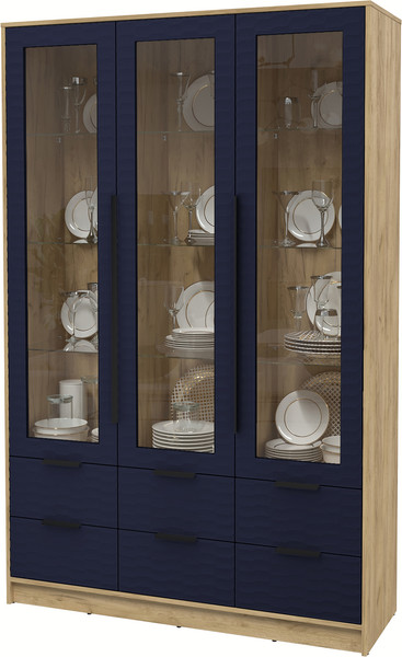 Шкаф с витриной Интерлиния Концепт Зодиак КТ-ШВ3