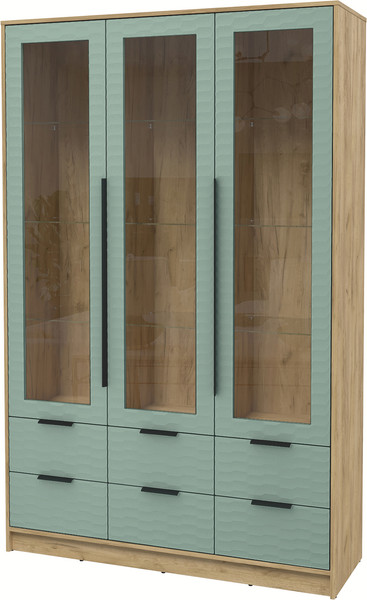 Шкаф с витриной Интерлиния Концепт Зодиак КТ-ШВ3 - фото