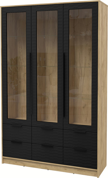 Шкаф с витриной Интерлиния Концепт Зодиак КТ-ШВ3 - фото