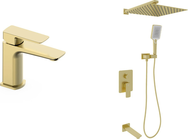 Душевая система со смесителем Oliveeka OL-88939003+139003-BG