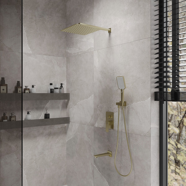 Душевая система со смесителем Oliveeka OL-88939003+139003-BG