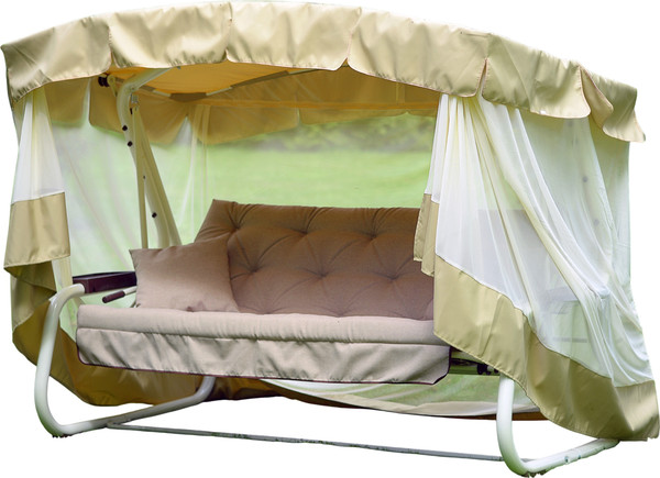 Тент для садовых качелей Olsa Саванна противомоскитный с1454 - фото