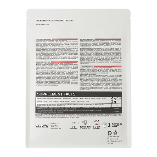 Креатин OstroVit Monohydrate