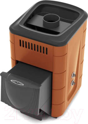 Печь-каменка ТМФ Компакт 2017 Inox (терракота, ДА, ТО) - фото