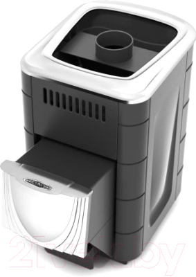 Печь-каменка ТМФ Компакт 2017 Inox (антрацит, ДН) - фото