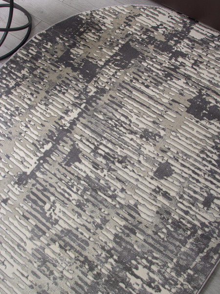 Ковер Merinos Atlantis D999-OVAL-CREAM-GRAY