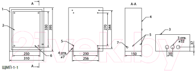 Корпус металлический TDM SQ0905-0053