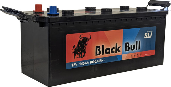 Автомобильный аккумулятор BLACK BULL Евро 1000A / 6СТ-145АЗ - фото