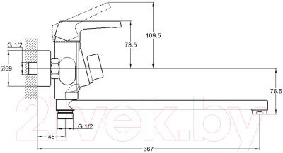 Смеситель G.Lauf LEF7-A232