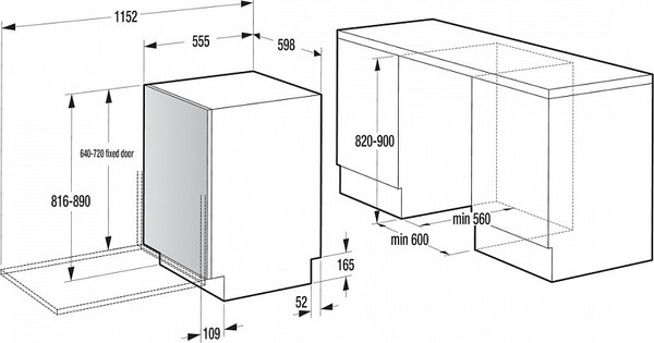 Посудомоечная машина Gorenje GV663D62