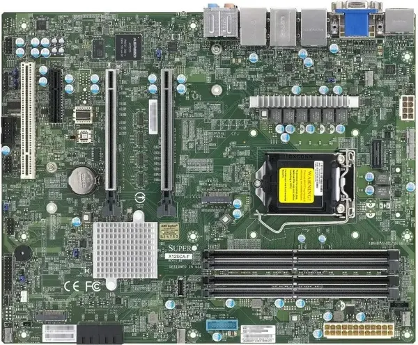 Материнская плата Supermicro MBD-X12SCA-F-B - фото