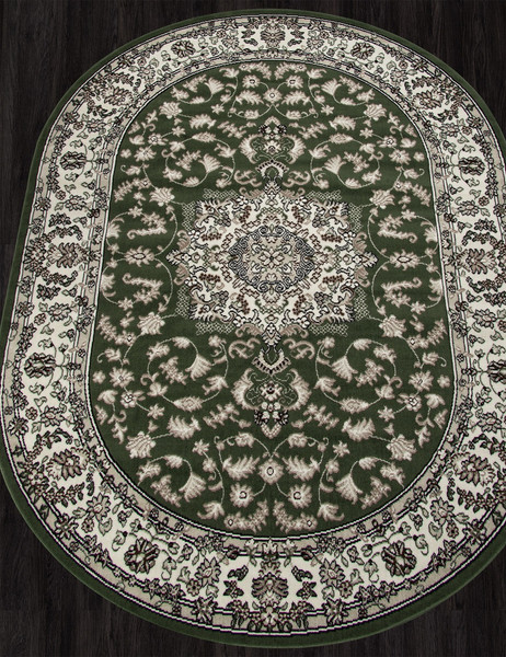 Ковер Merinos Gavana D412-OVAL-GREEN