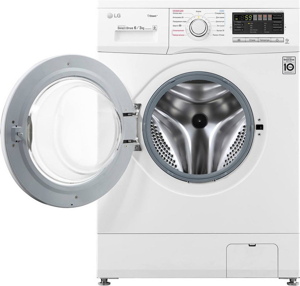 Стирально-сушильная машина LG F1296CDS0X