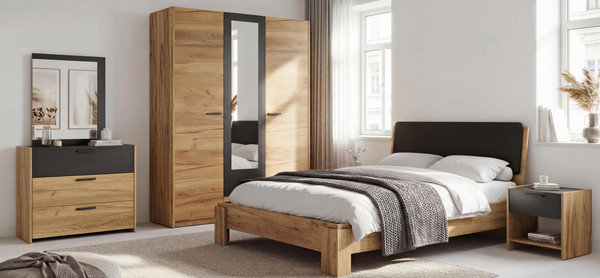 Двуспальная кровать Кастанье Агата 1.6