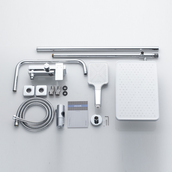 Душевая система со смесителем Shevanik S9636 (хром)