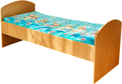 Односпальная кровать детская Поставымебель КРОД-01 140х60 - фото