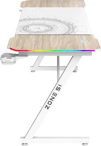 Геймерский стол Zone 51 Trine 140 RGB / Z51-T4R-WD