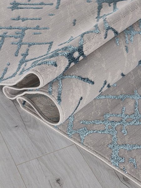 Ковер Merinos Liman F164-STAN-GRAY-D.BLUE