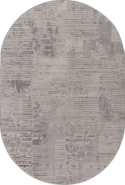 Ковер Merinos Liman F168-OVAL-CREAM-GRAY - фото