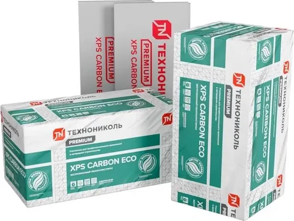 Экструдированный пенополистирол Технониколь XPS Carbon Eco 1180х580х50-L