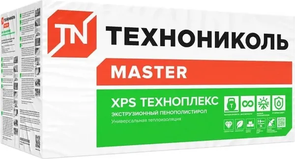 Экструдированный пенополистирол Технониколь XPS Техноплекс 50х580х1180-L FAS/2
