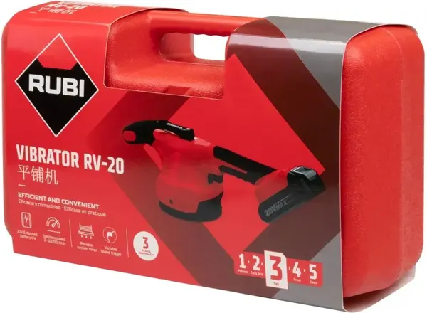 Виброприсоска для укладки плитки RUBI VIBRATOR RV-20 / 60933